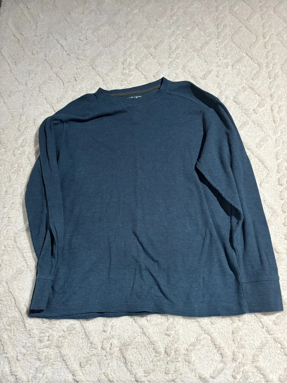 Wrangler blue longsleeve large